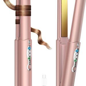 Portable corelle titanium hair straightener